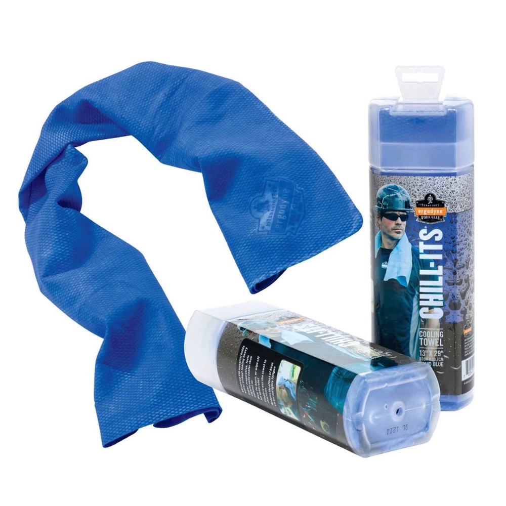 One Cooling Towel, Blue, One Size
